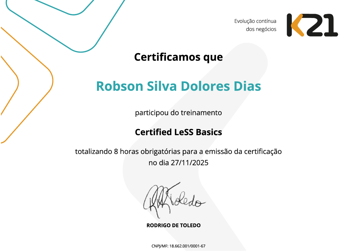 Certificado K21